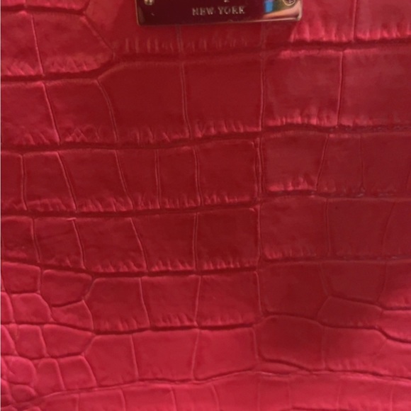 Kate Spade | Women’s Croc Embossed Hand Shoulder Bag Tote - Picture 6 of 9